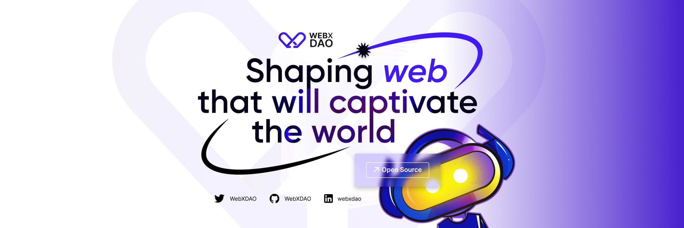 Building WebX DAO, Open Source Community